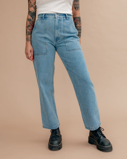 304 Service Fatigue Pants - Denim