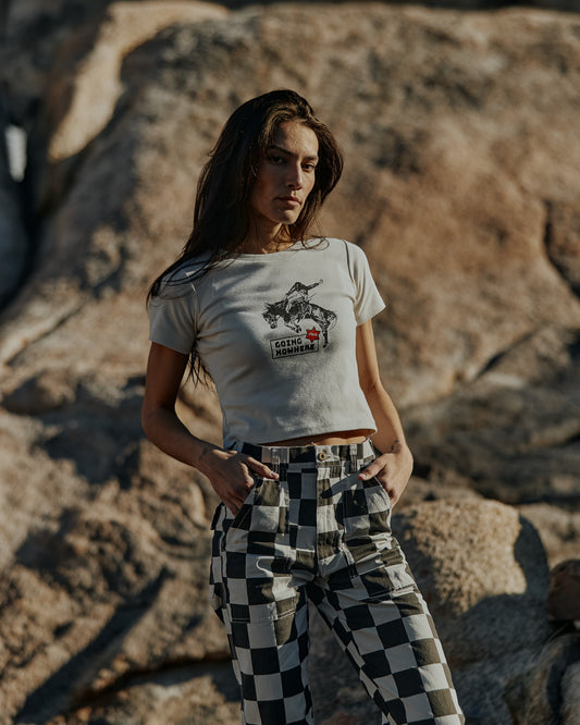Going Nowhere T-Shirt - Bone